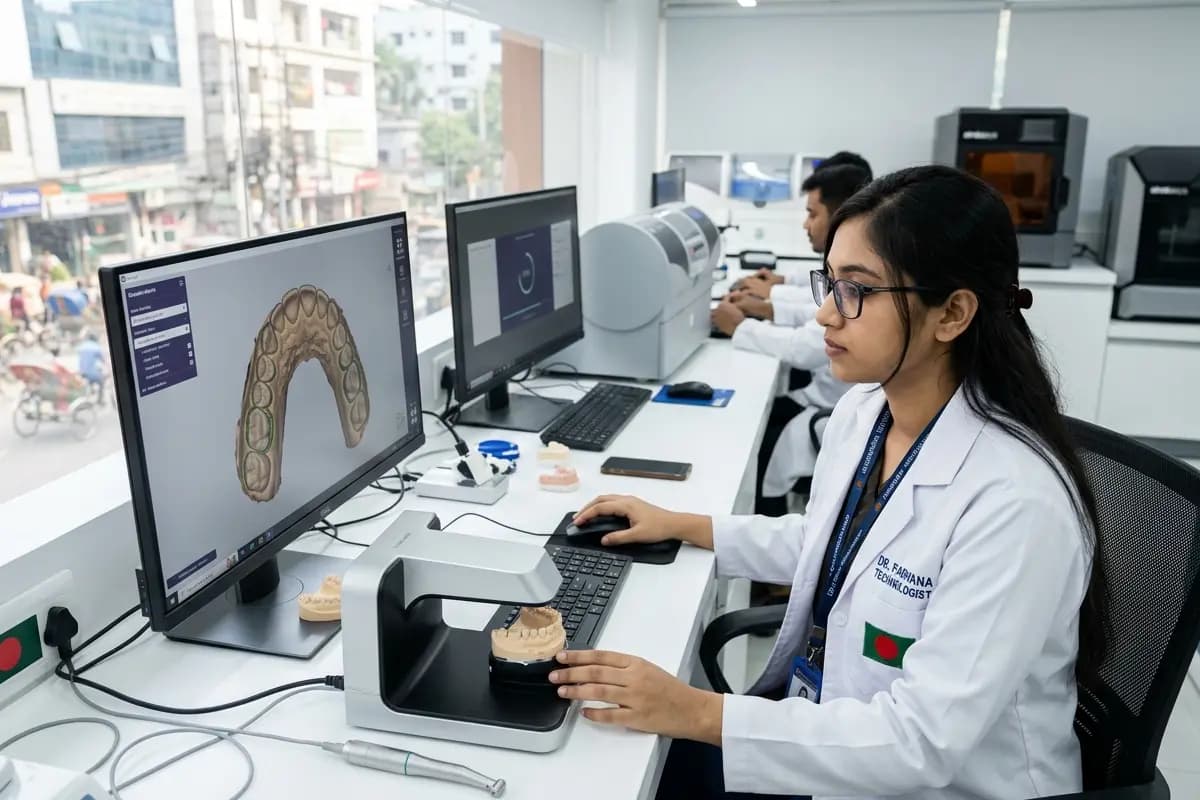 Roland 5-Axis CAD/CAM vs Analog Casting: Eliminating Remakes in Dhaka Clinics